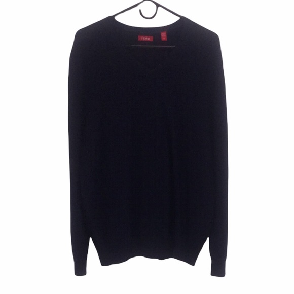 Izod Other - Izod V-Neck Sweater Midnight Blue Size Large Lightweight